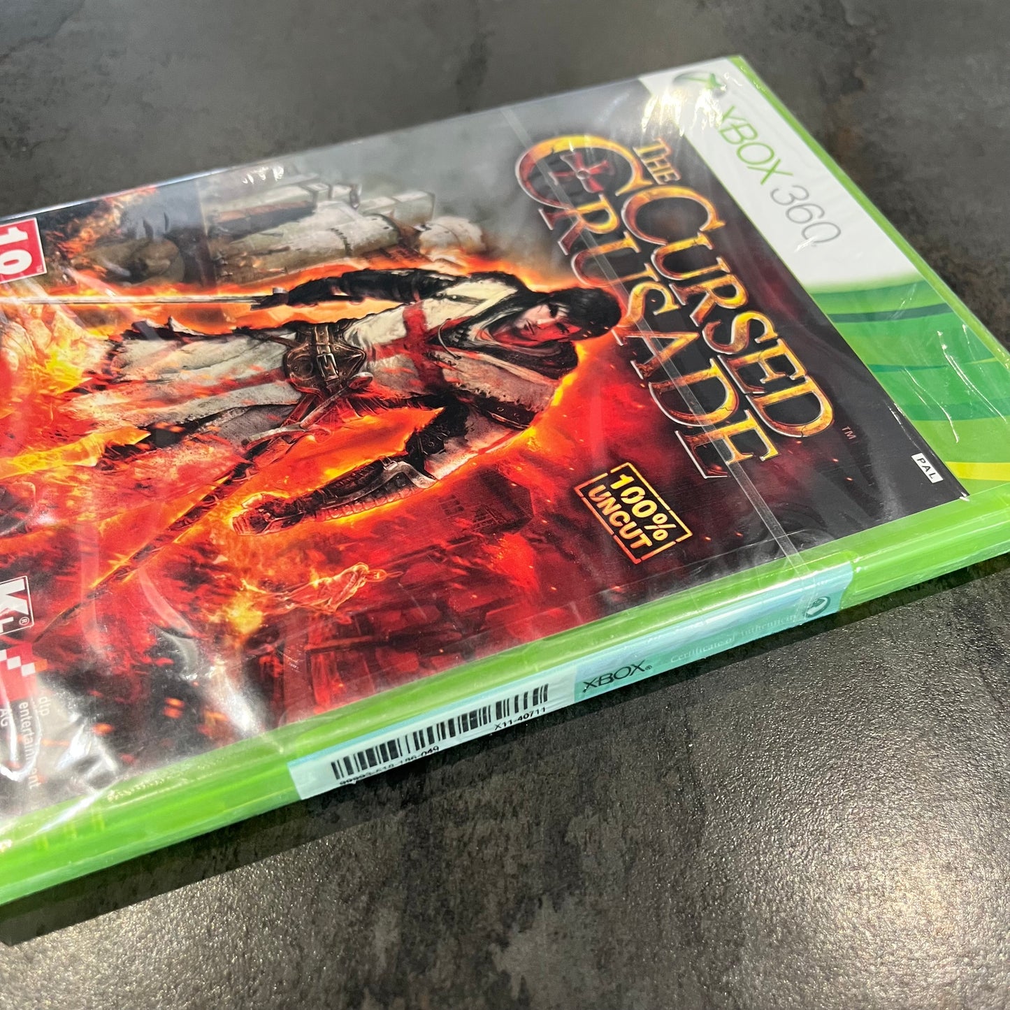The Cursed Crusade Xbox 360 neuf