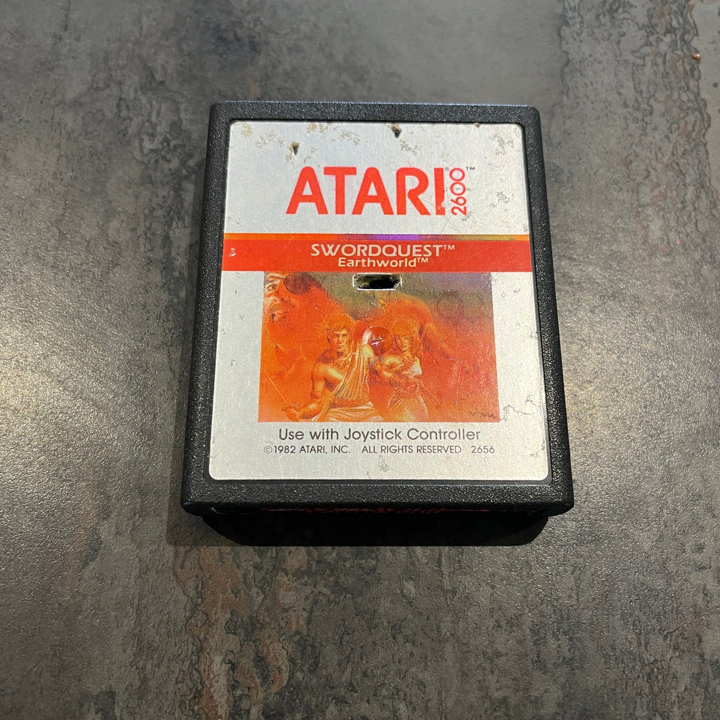SwordQuest EarthWorld Atari 2600