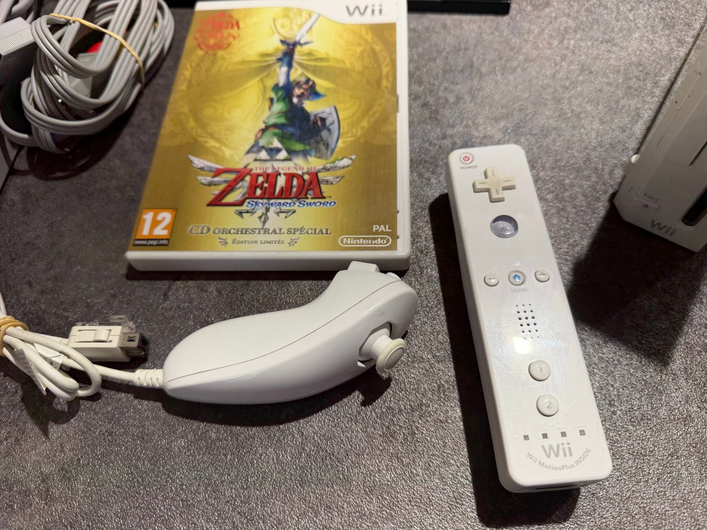 Console Wii Zelda Skyward Sword