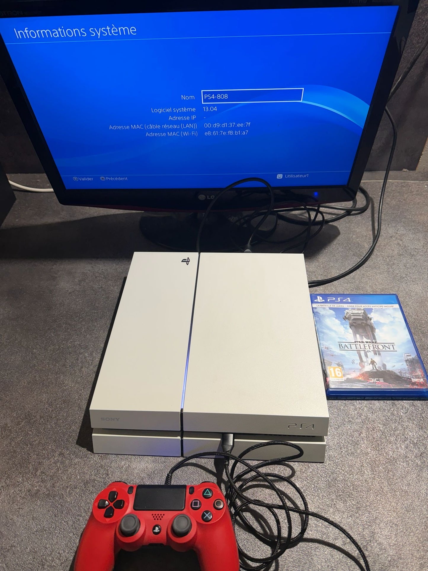 Console ps4 500 GO