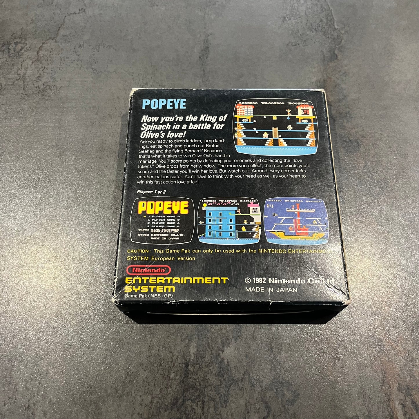 Popeye NES European Version