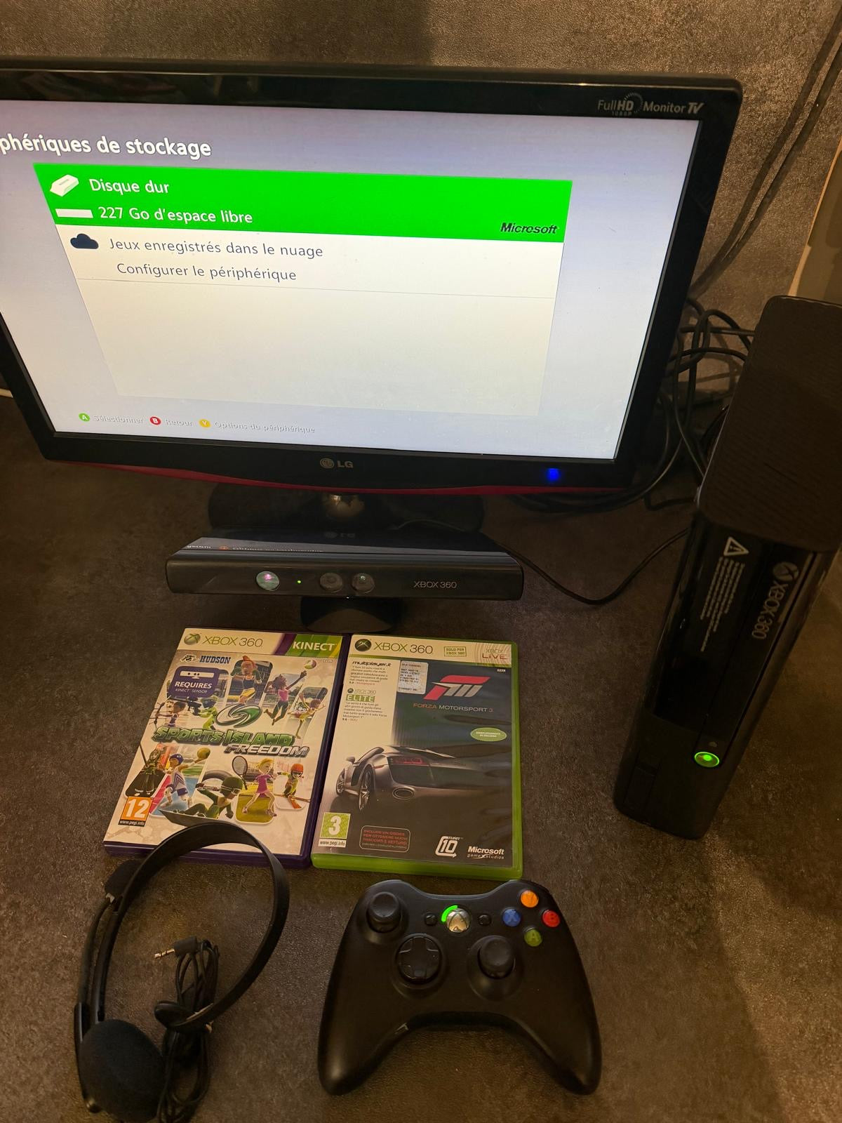Console Xbox 360 Elite 250 Go