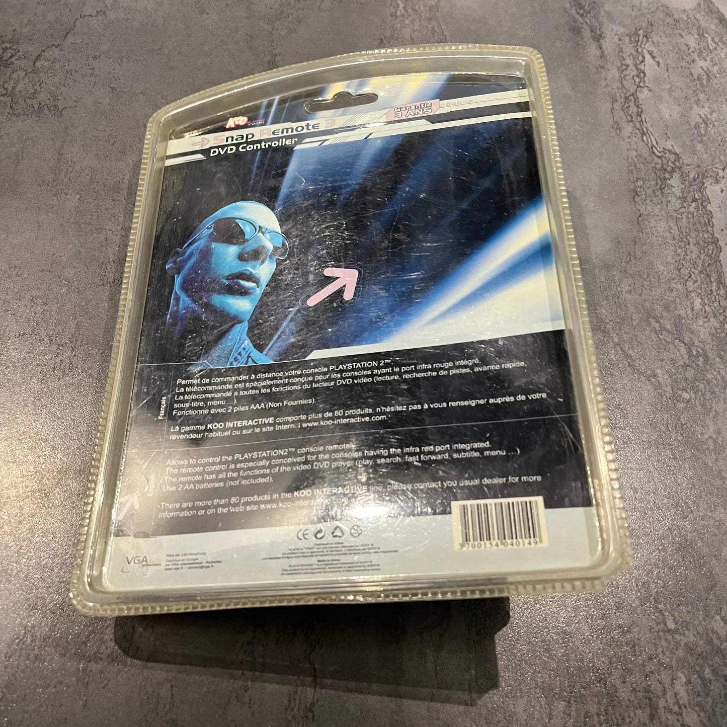 Télécommande DVD PS2 neuf