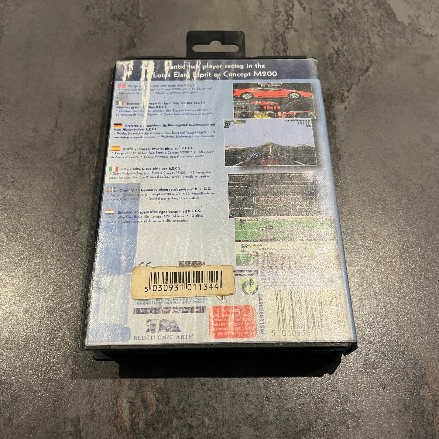 Lotus II R.E.C.S Mega Drive