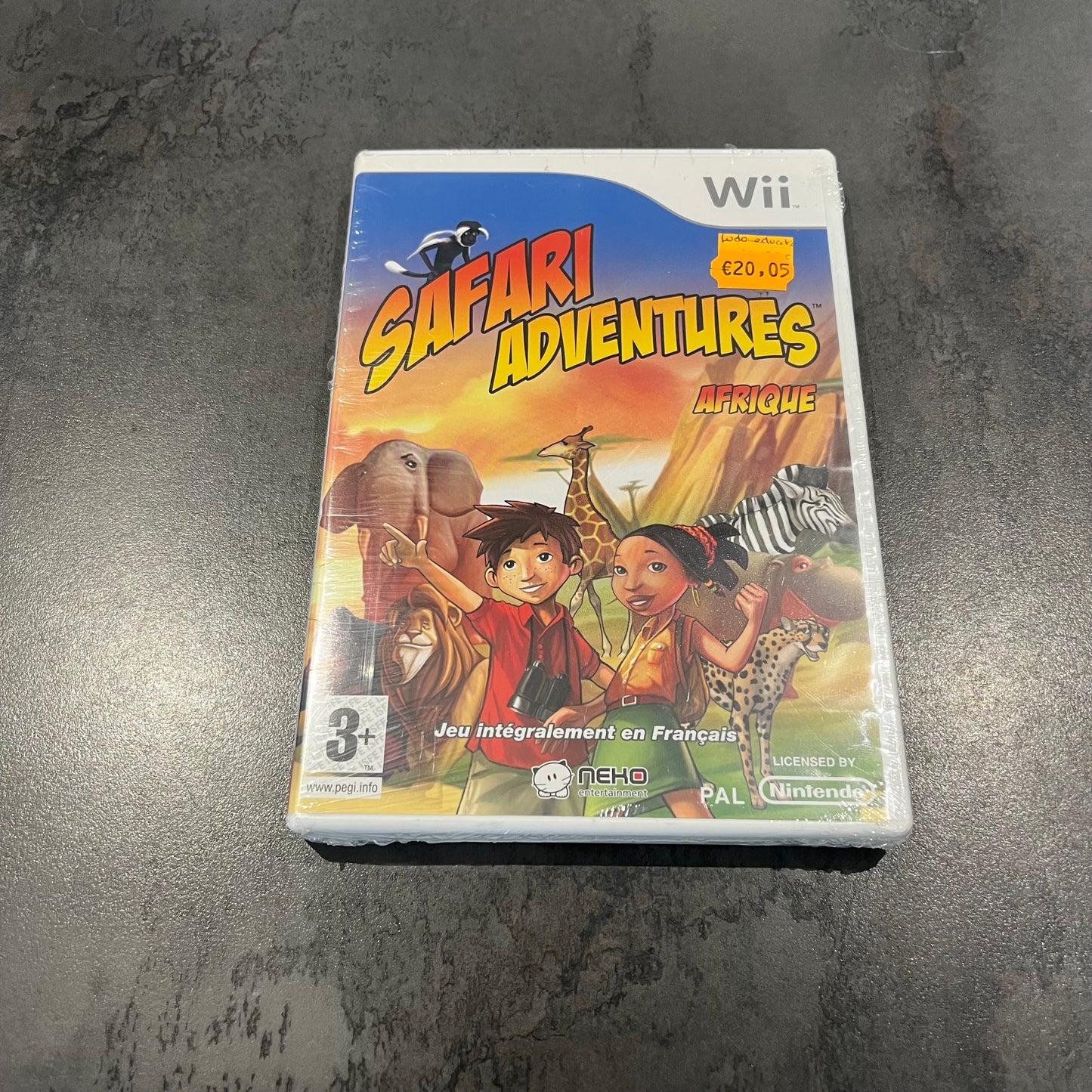 Safari Adventures wii neuf