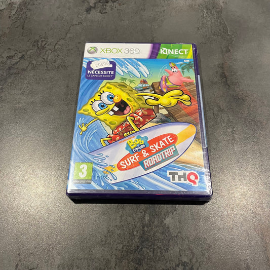 Bob l’Éponge Surf & Skate Roadtrip Xbox360 neuf