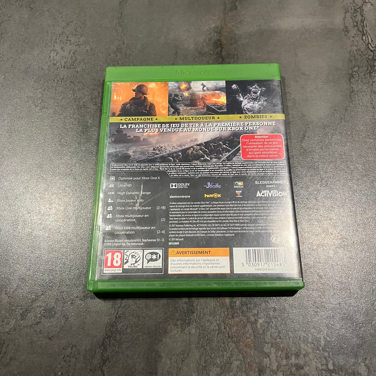 Call of Duty WWII Xbox One