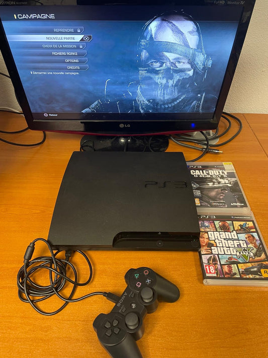 Console PS3 Slim 320 Go