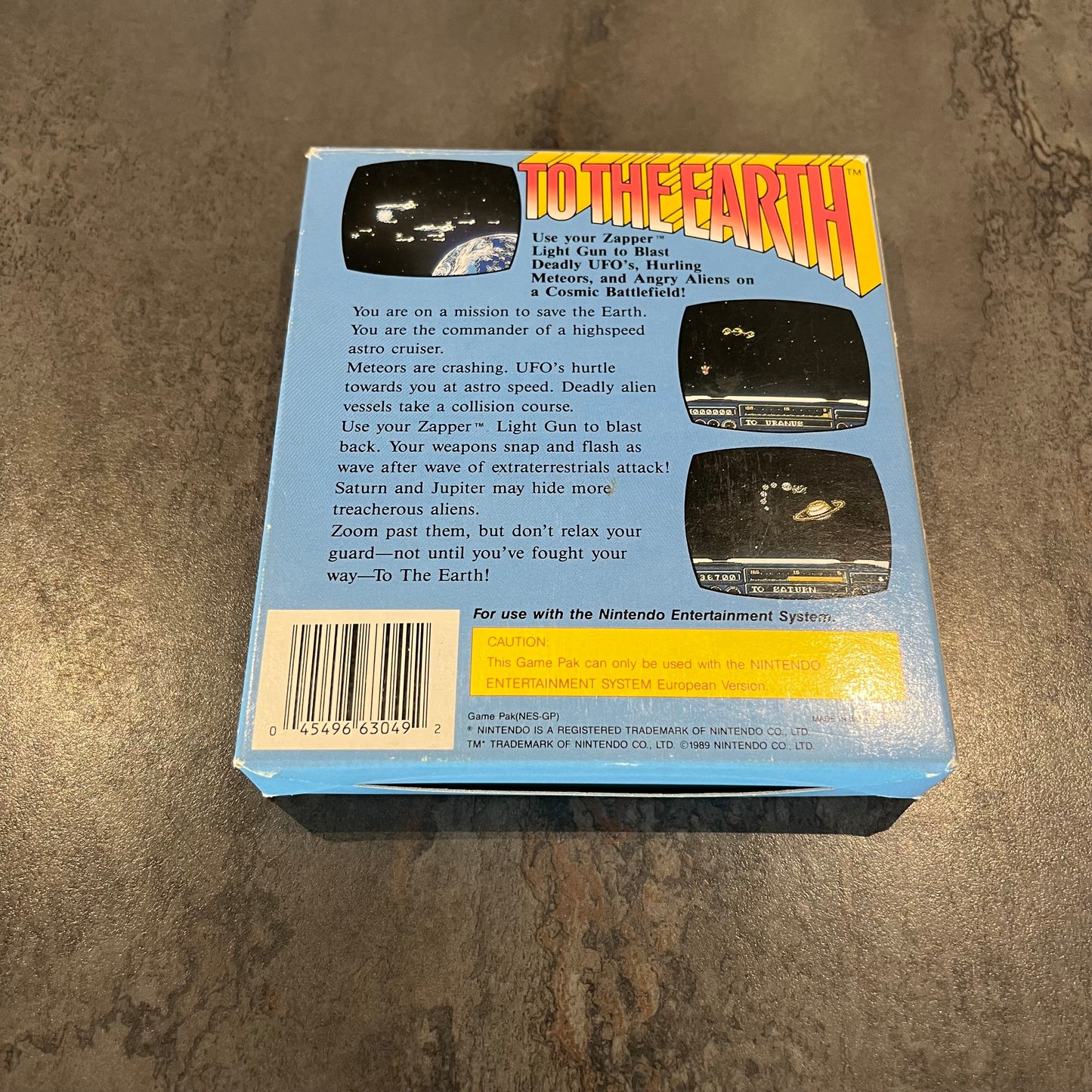 To the Earth NES