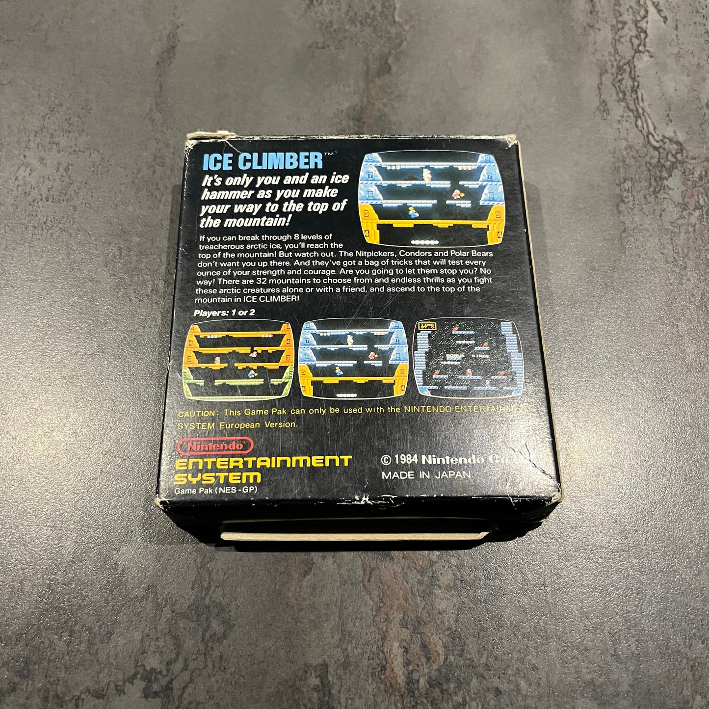 Ice Climber NES – European Version