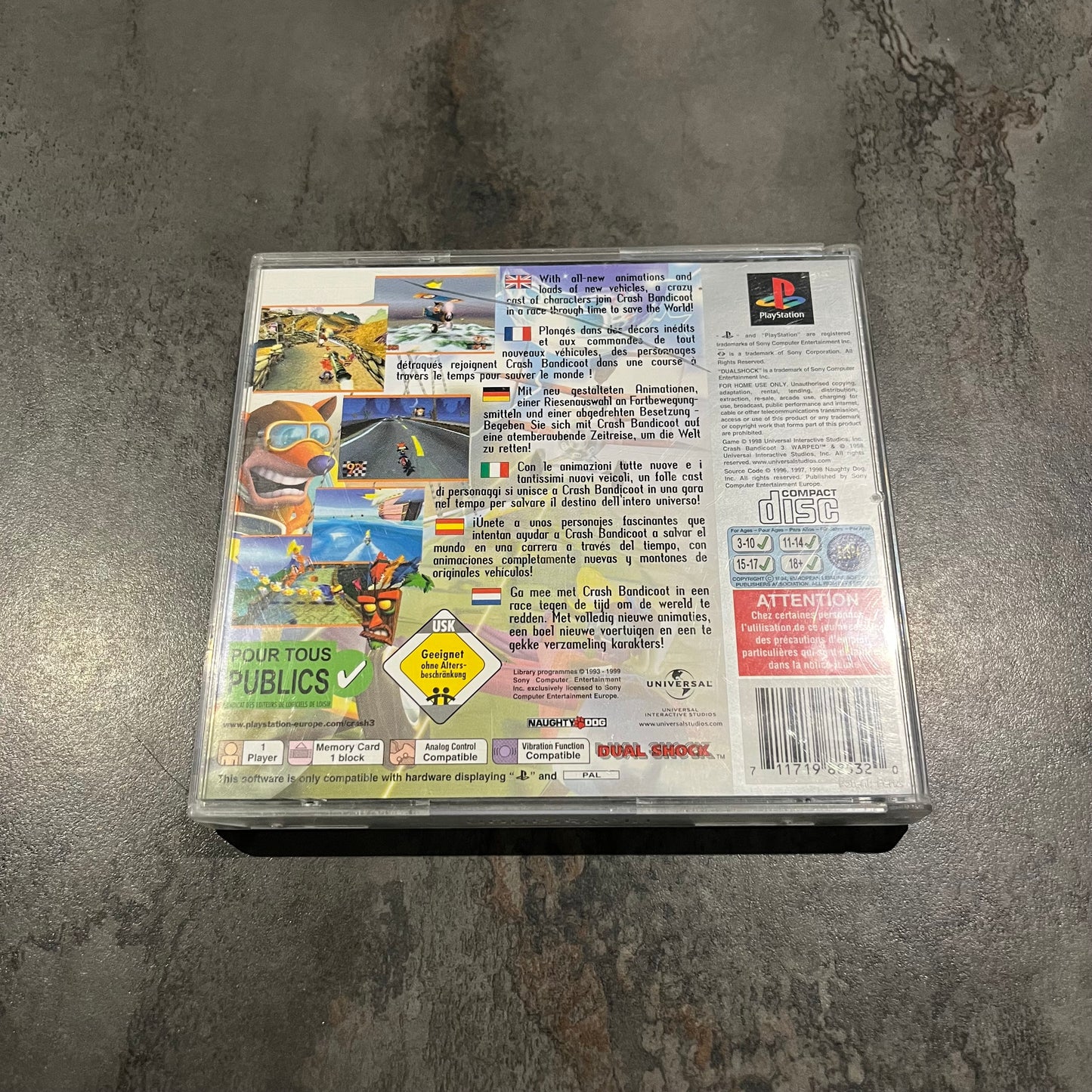 Crash Bandicoot 3 Warped PS1