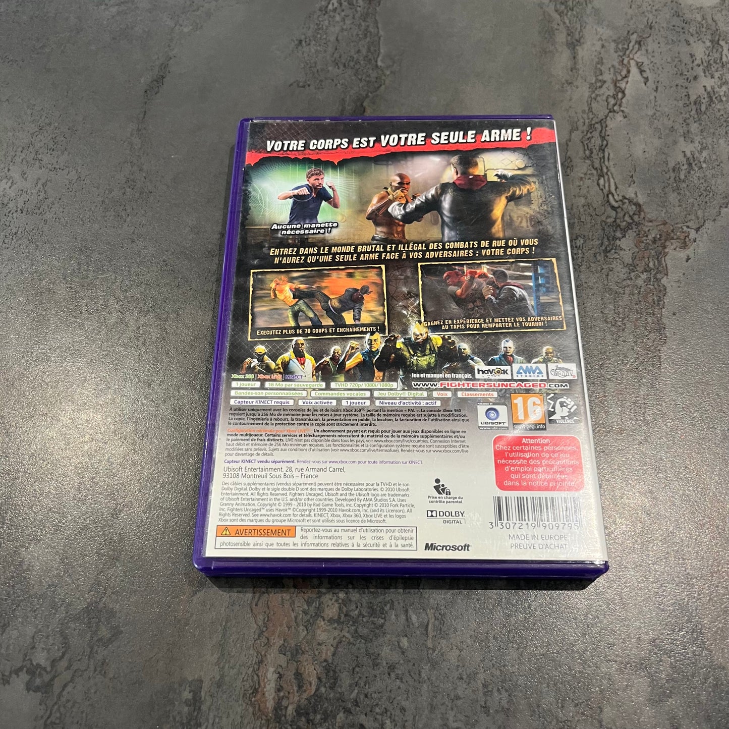 Fighters Uncaged Xbox 360