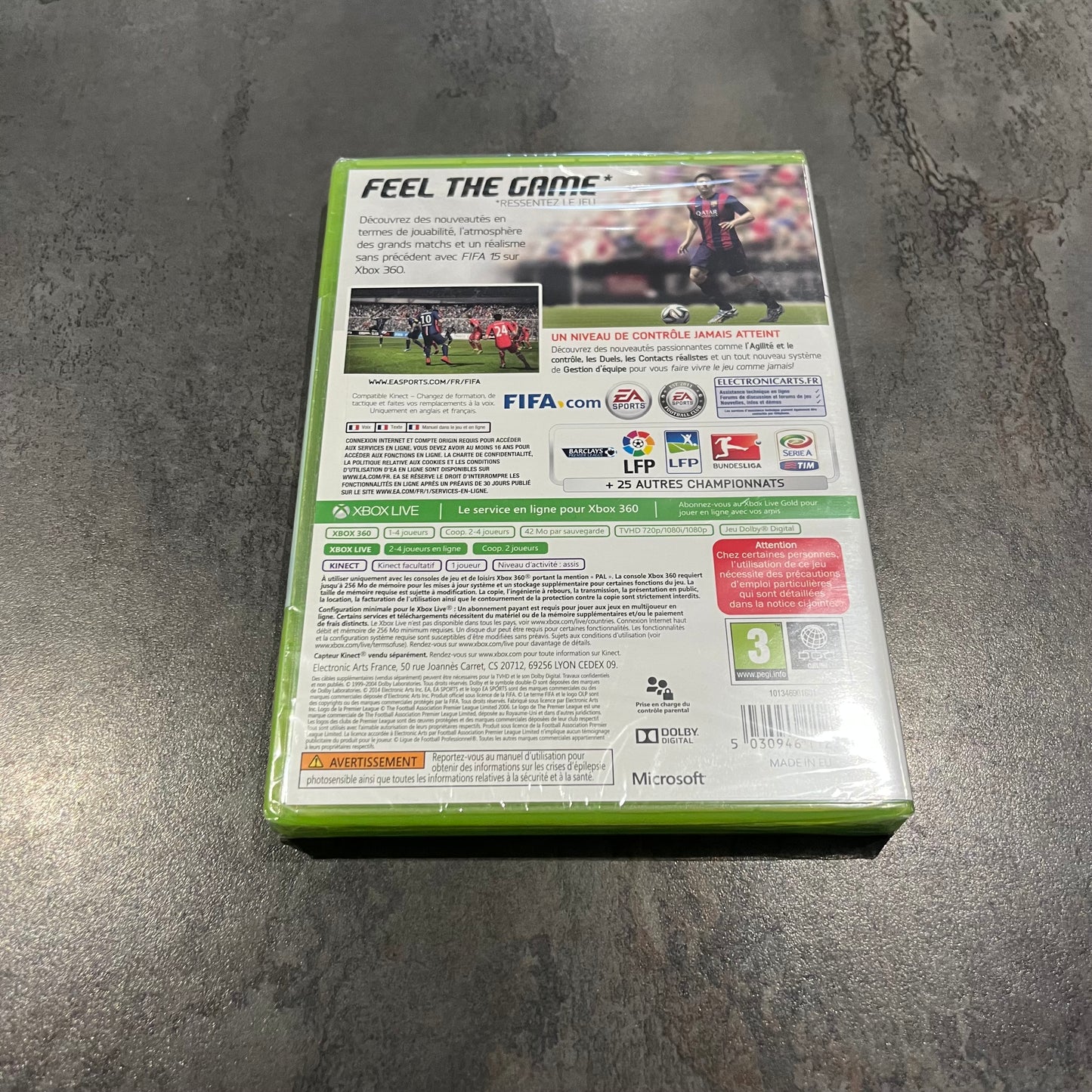 FIFA 15 Xbox 360 neuf