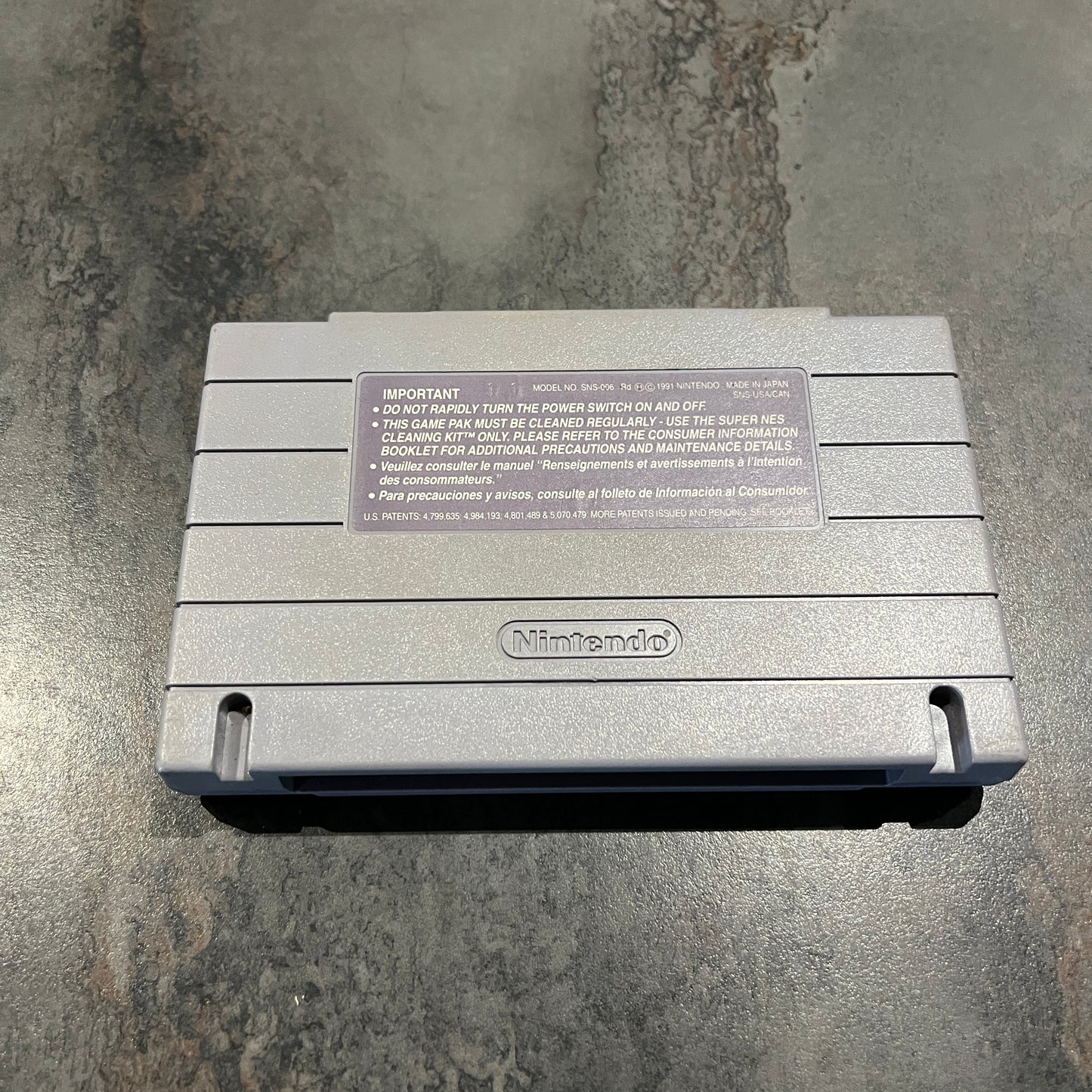 Hook Super Nintendo Version USA