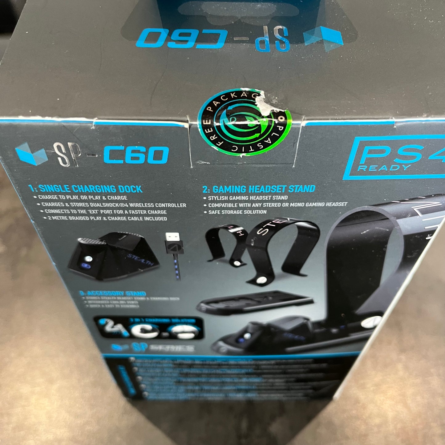 Station de charge Stealth SP-C60 PS4 neuve