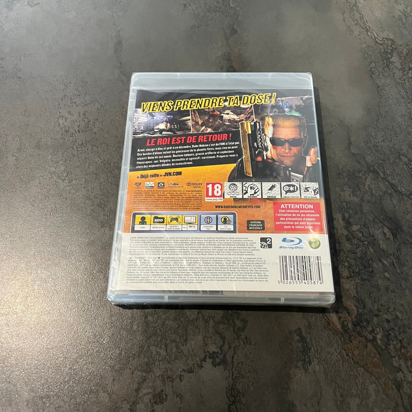 Duke Nukem Forever PS3 neuf