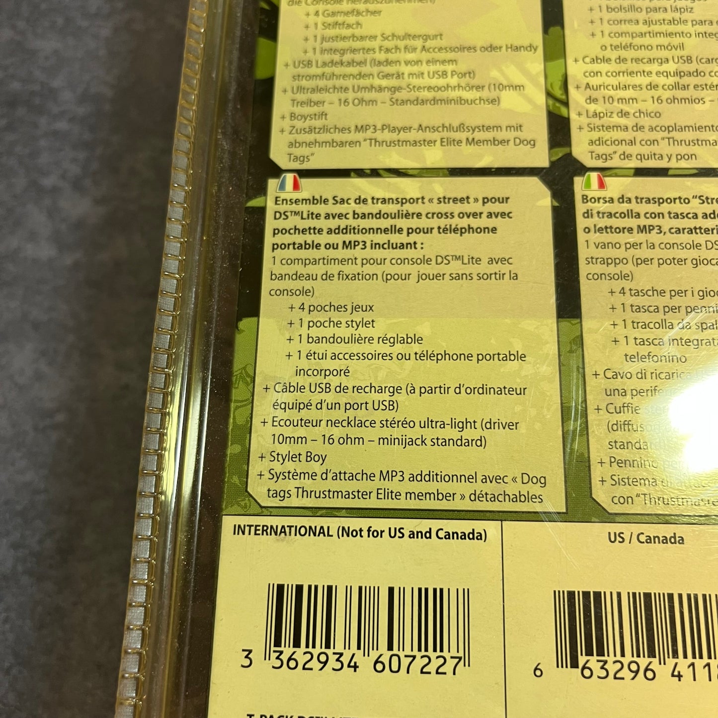 Pack accessoires DS Lite neuf