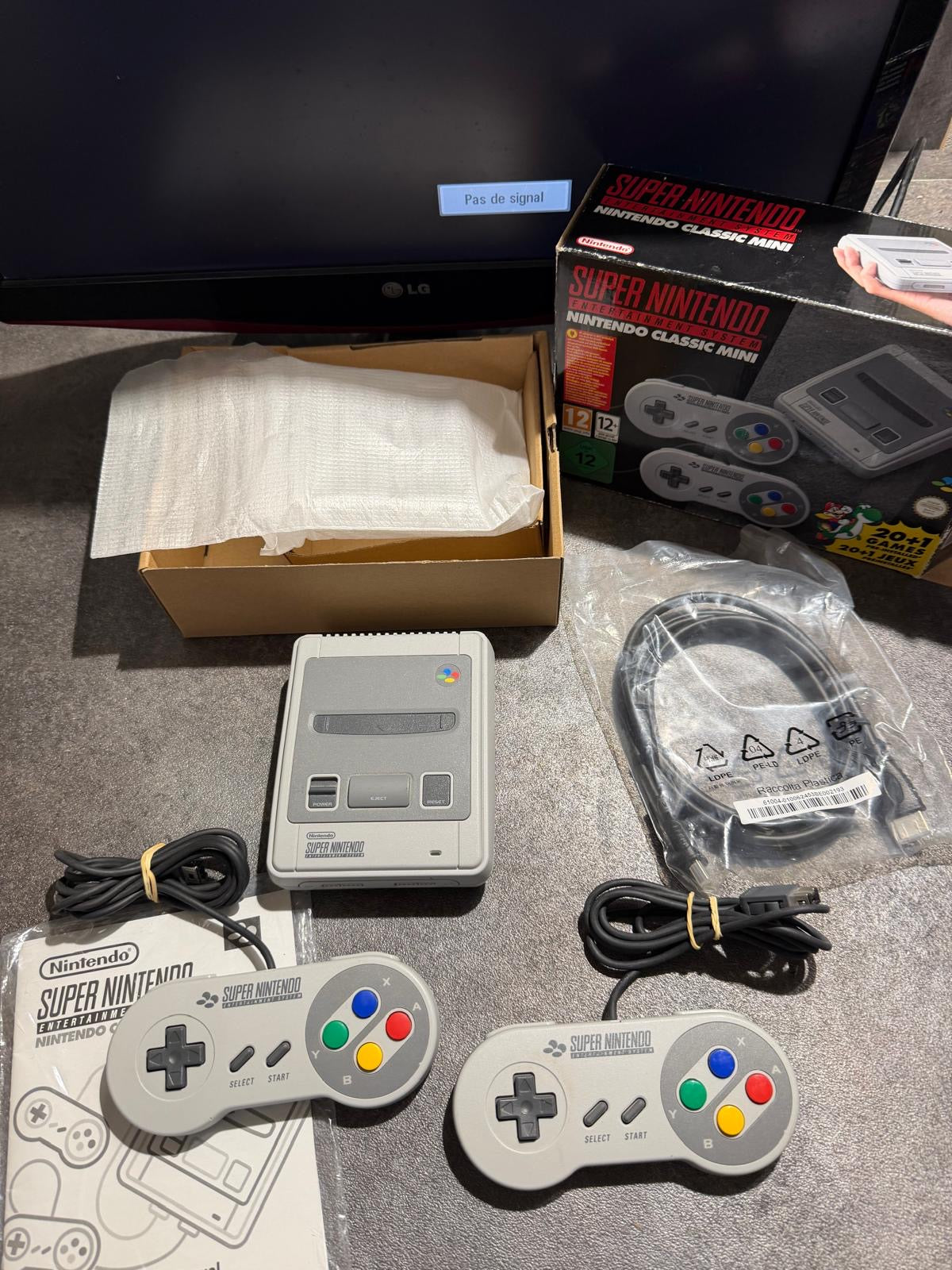 Console Classic Mini Super Nintendo