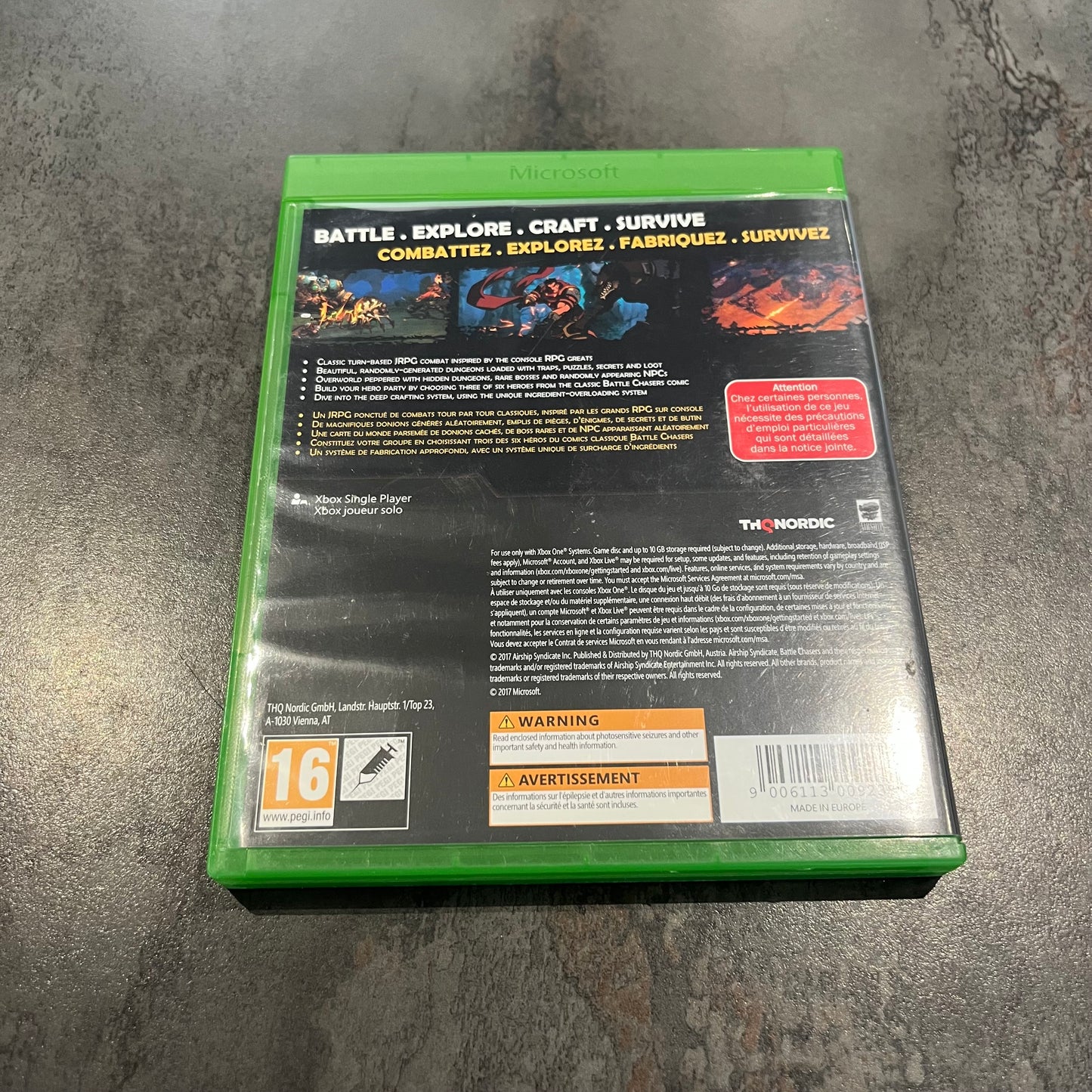 Battle Chasers Nightwar Xbox One