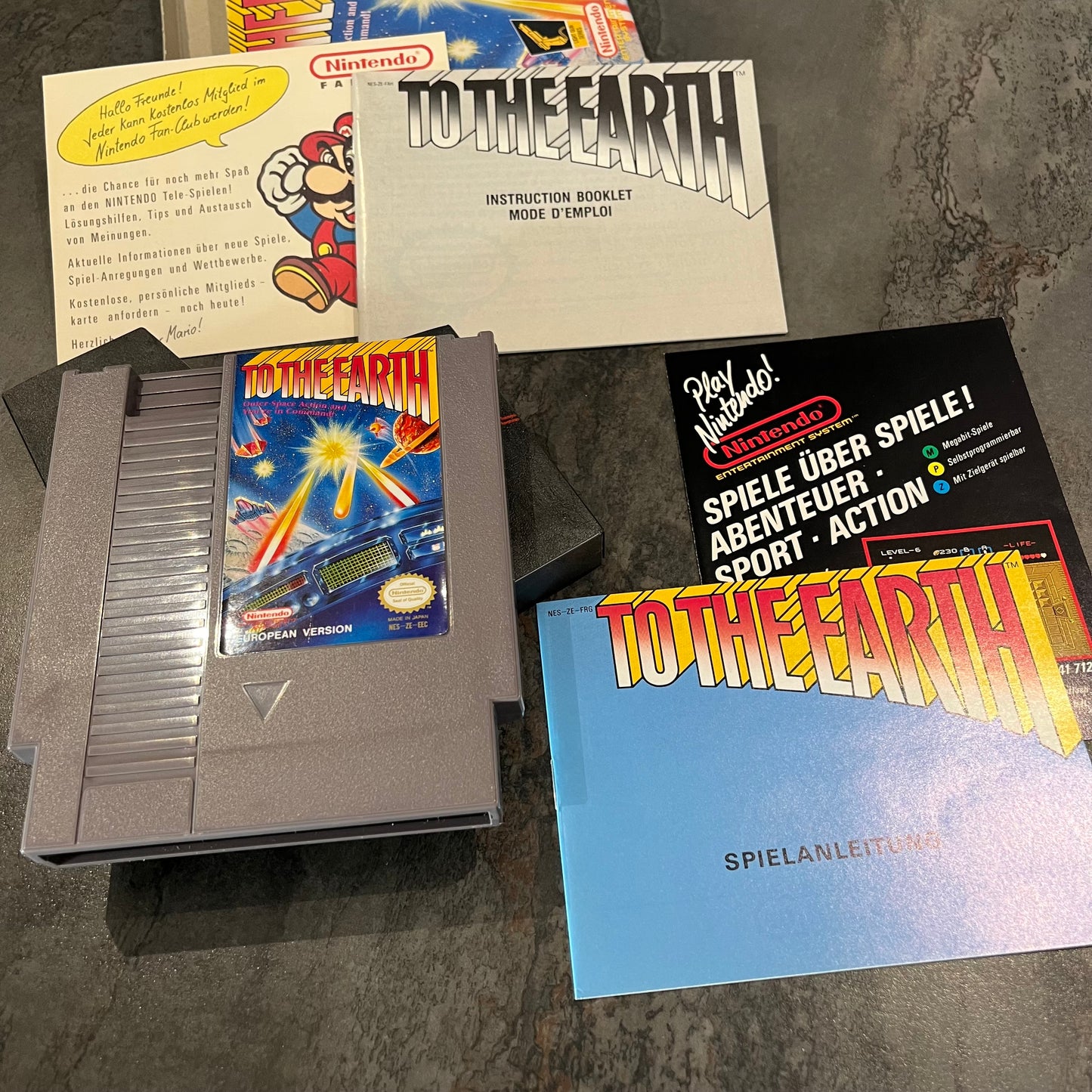 To the Earth NES