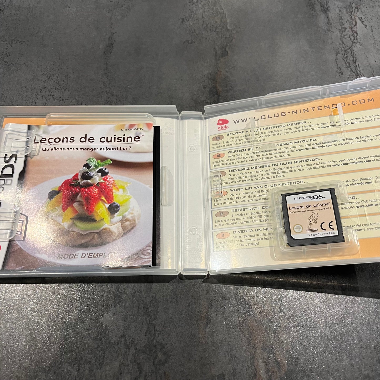 Leçons de cuisine DS