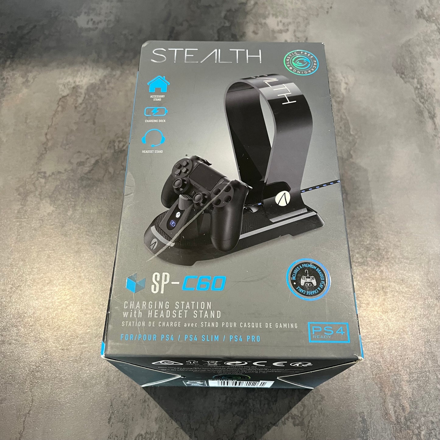 Station de charge Stealth SP-C60 PS4 neuve
