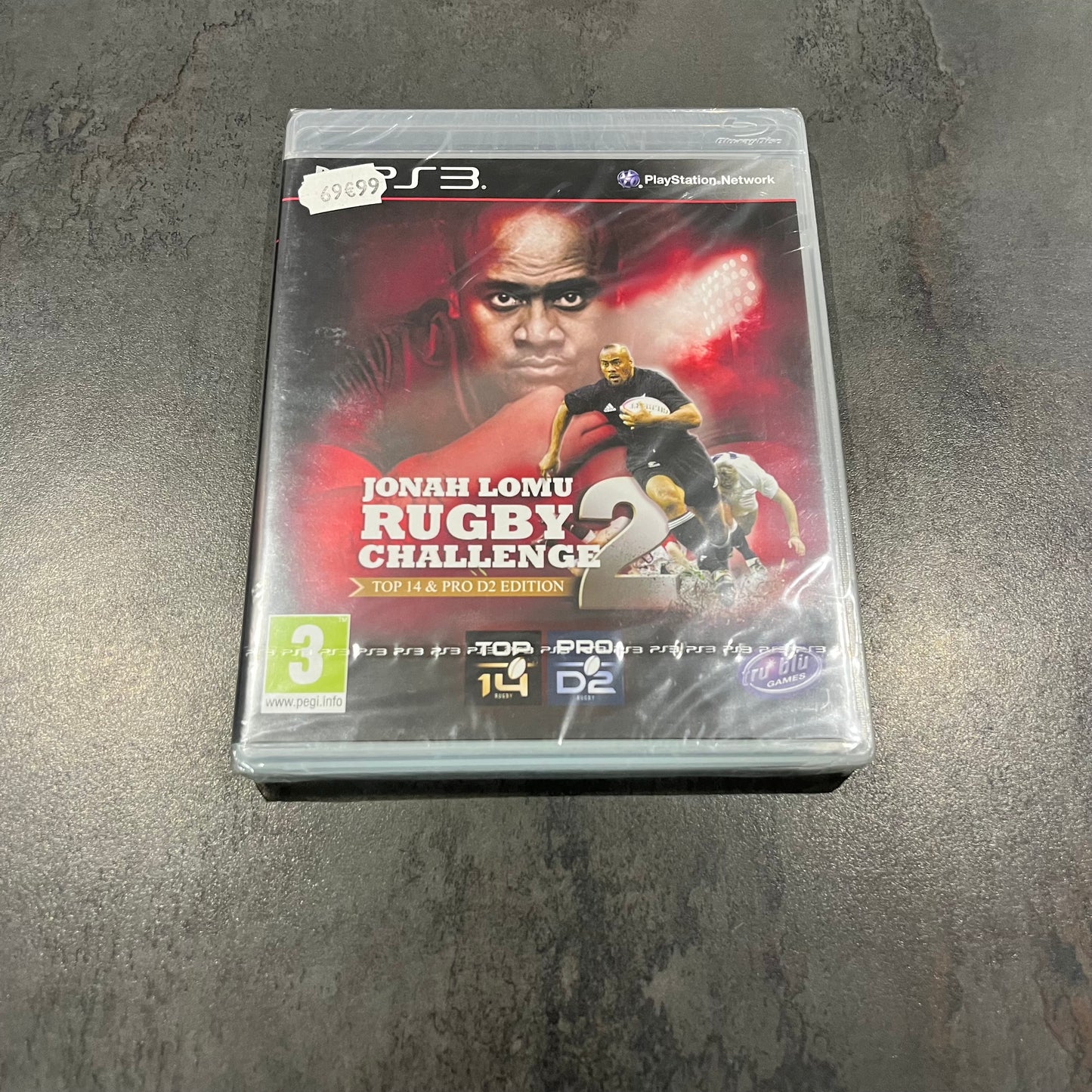 Jonah Lomu Rugby Challenge 2 PS3 neuf