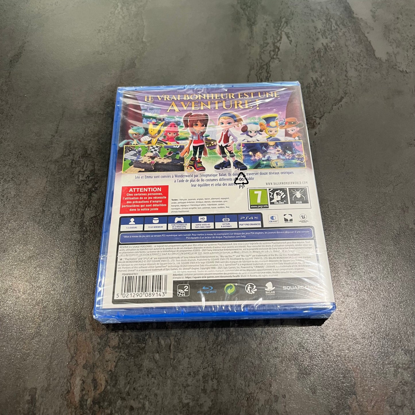 Balan Wonderworld PS4 neuf