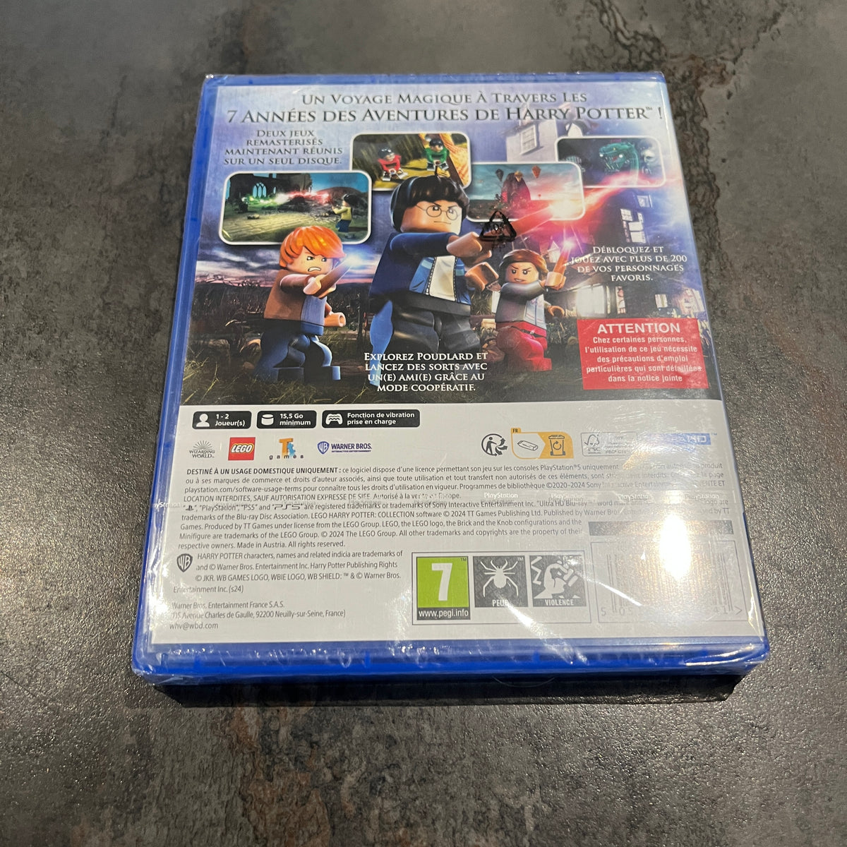 LEGO Harry Potter Collection PS5 sous blister neuf - jeu neuf pour PS5 - Tressie Rétro-Games (photo 2)