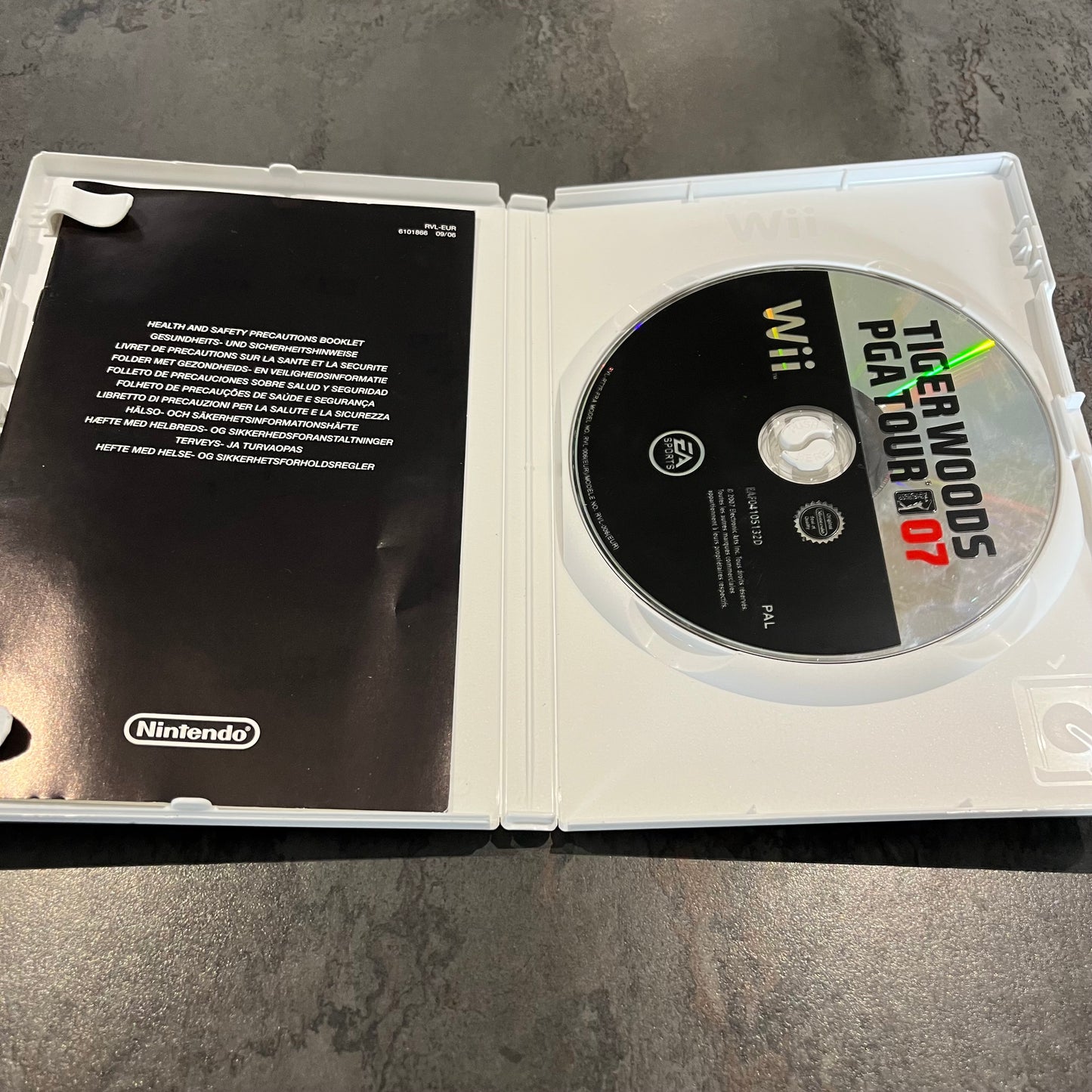 Tiger Woods PGA Tour 07 wii