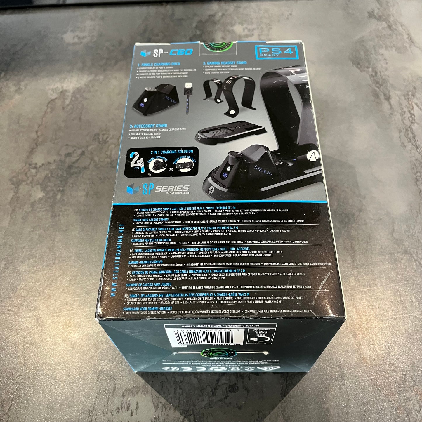Station de charge Stealth SP-C60 PS4 neuve
