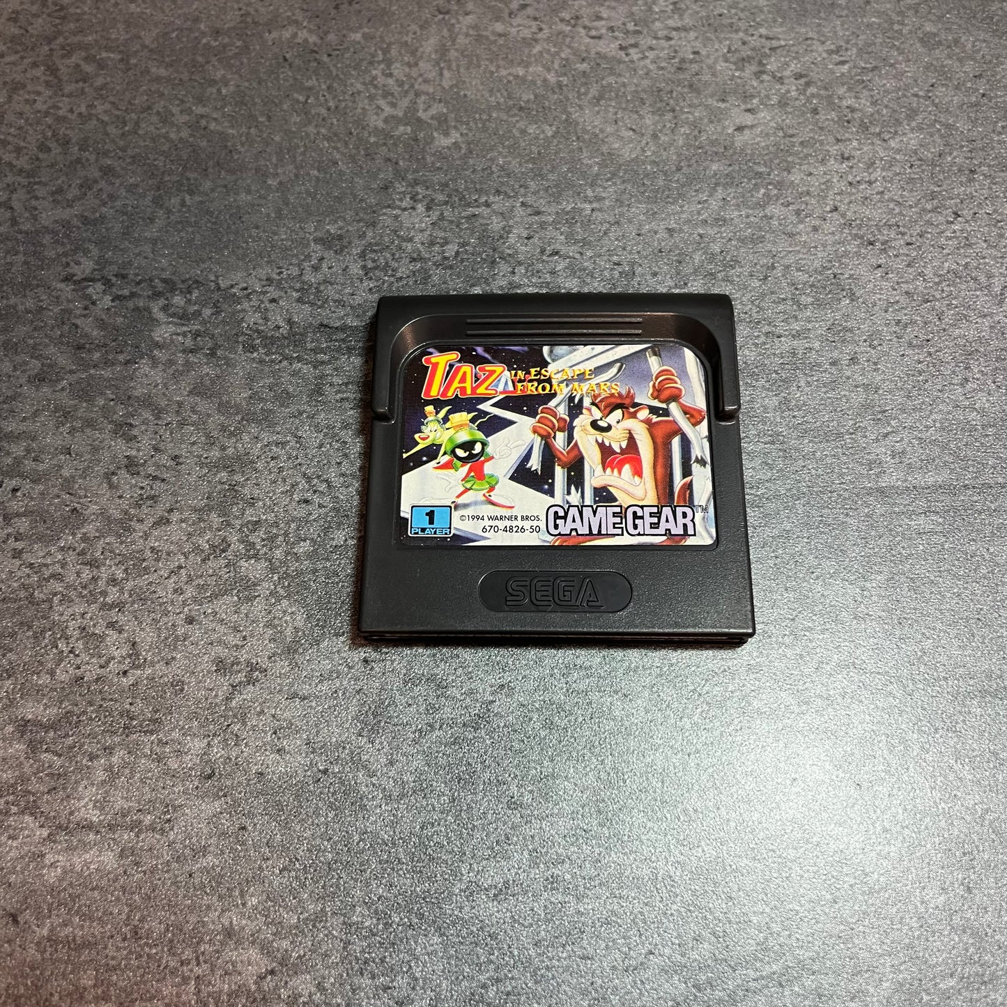Taz in Escape From Mars GameGear