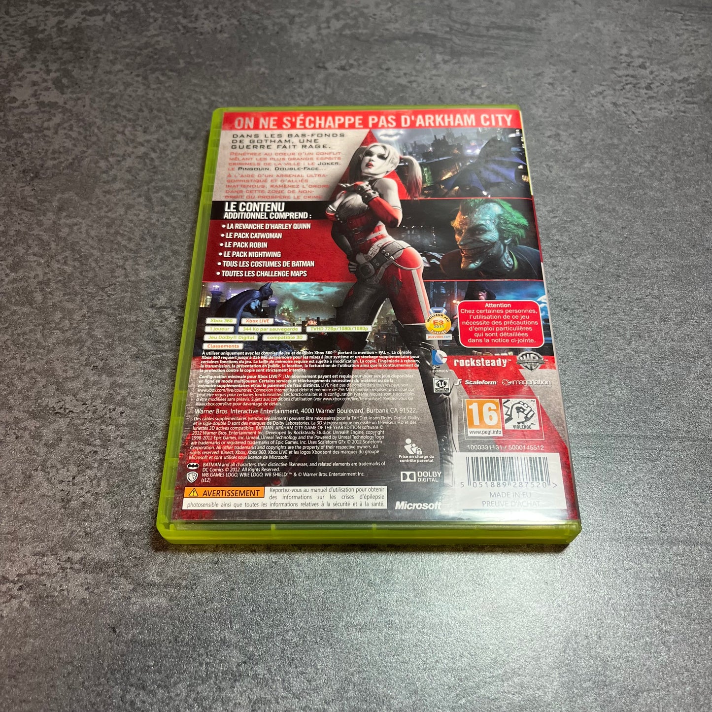 Batman Arkham City Xbox 360