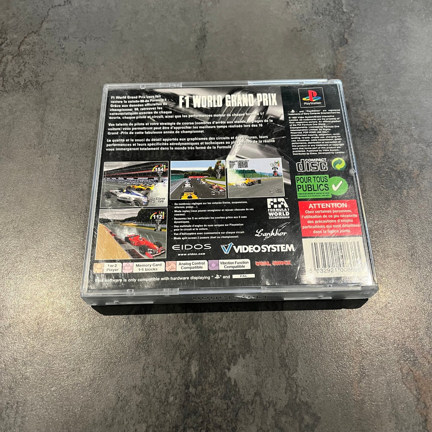 F1 World Grand Prix PS1