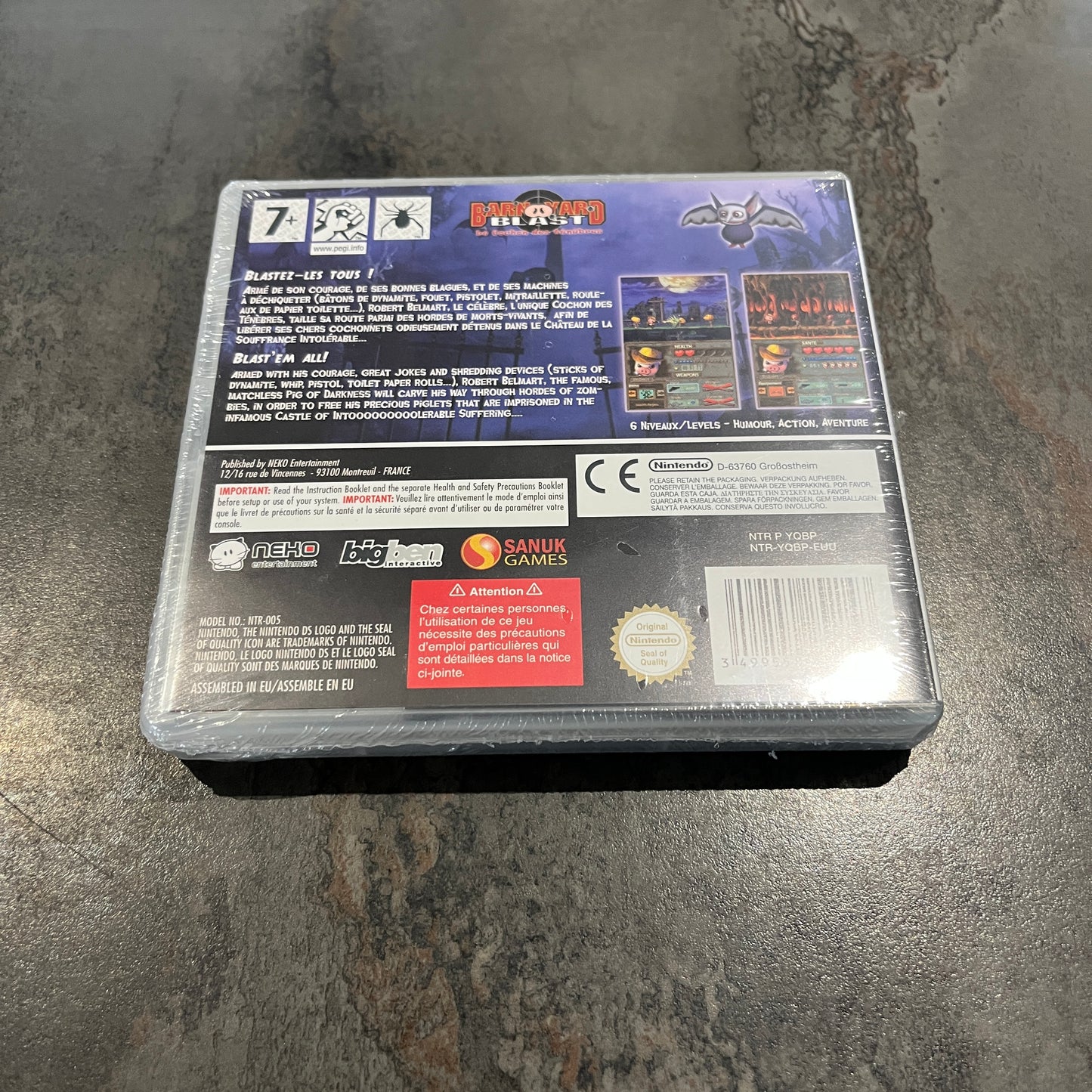 Barnyard Blast DS neuf