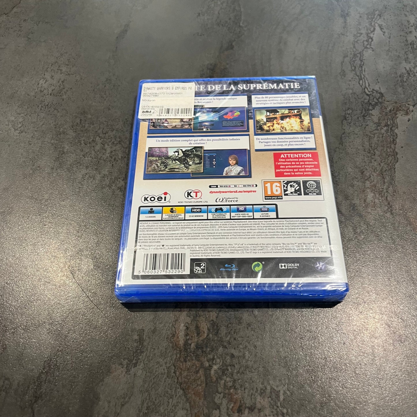 Dynasty Warriors 8 Empires PS4 neuf