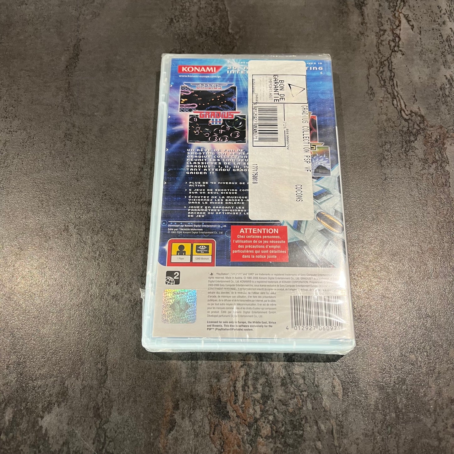 Gradius Collection PSP neuf