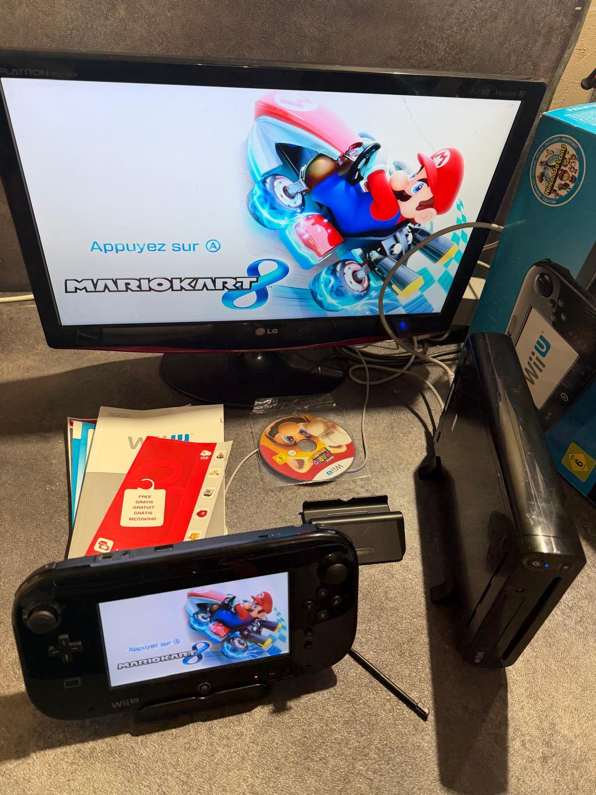 console wii u en boîte 32 go
