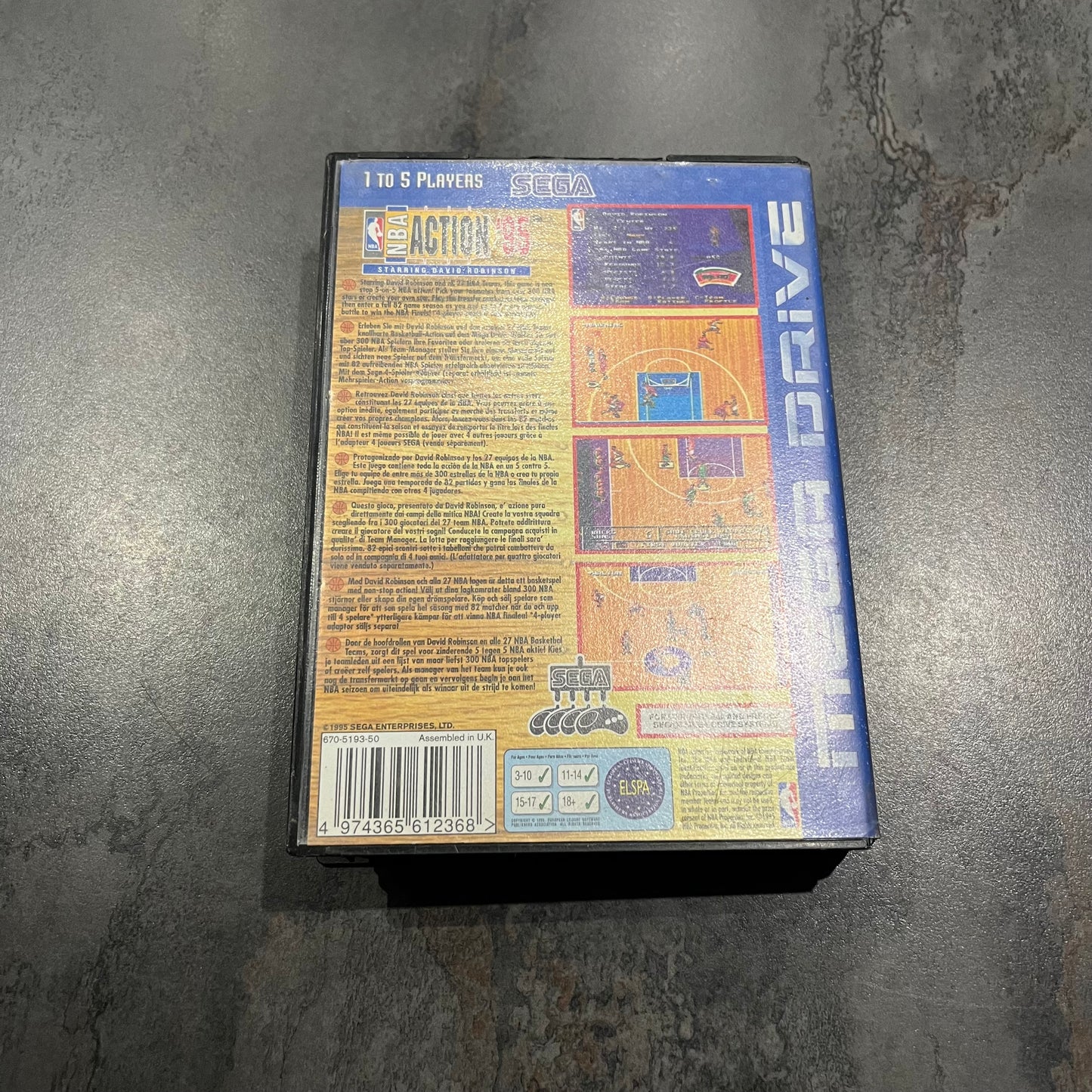 NBA Action ’95 Mega Drive
