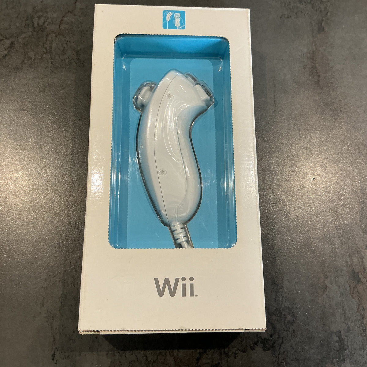 Nunchuk officiel Nintendo Wii blanc neuf