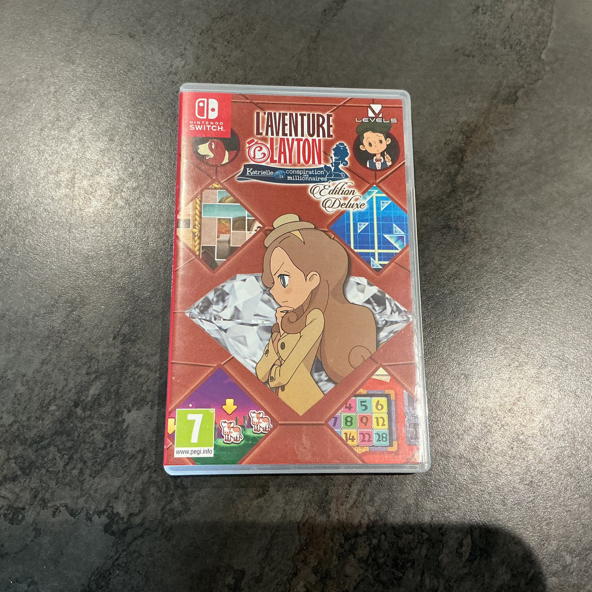 L'Aventure Layton : Katrielle et la Conspiration des Millionnaires Édition Deluxe Nintendo Switch