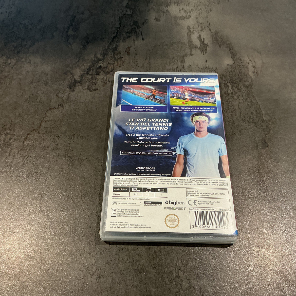 Tennis World Tour Nintendo Switch