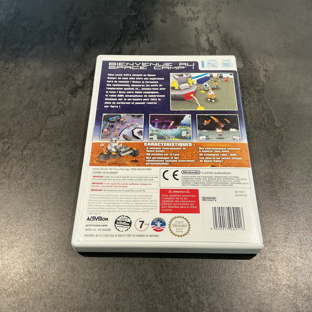 Space Camp En route vers la Lune Wii