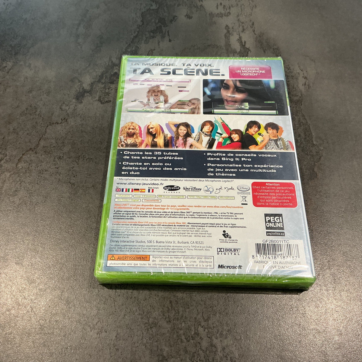 Disney Sing It Xbox 360 neuf