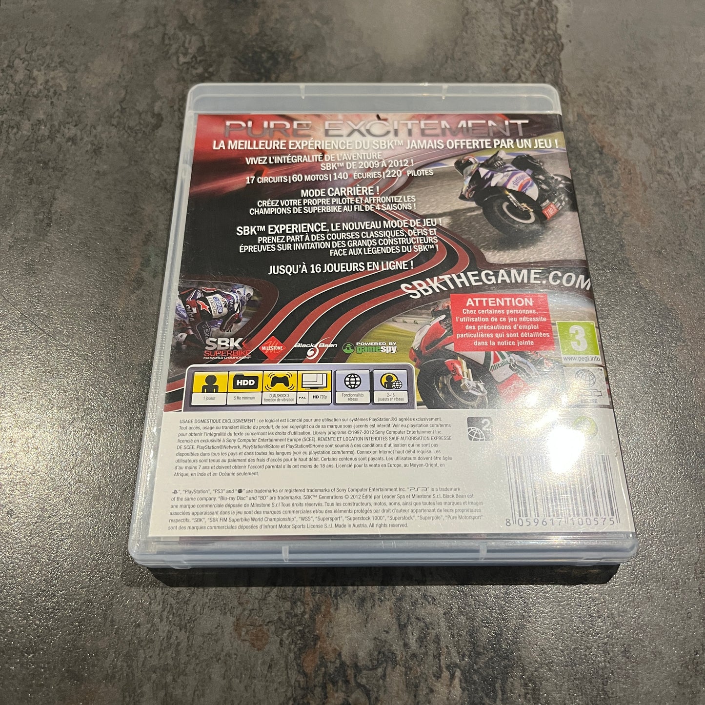 SBK Generations PS3