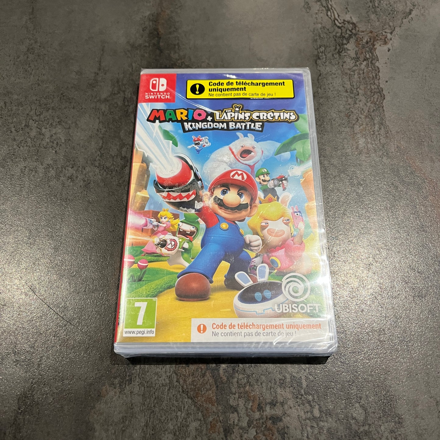 Mario + Les Lapins Crétins Kingdom Battle Switch sous blister neuf