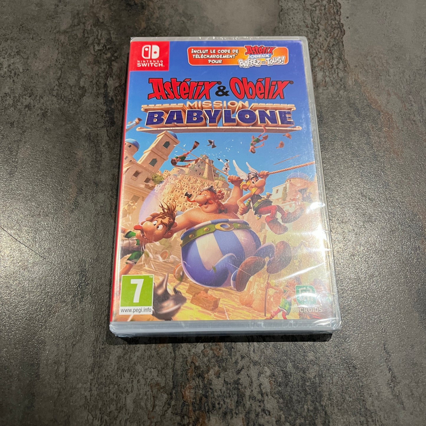 Astérix & Obélix Mission Babylone Nintendo Switch sous blister neuf
