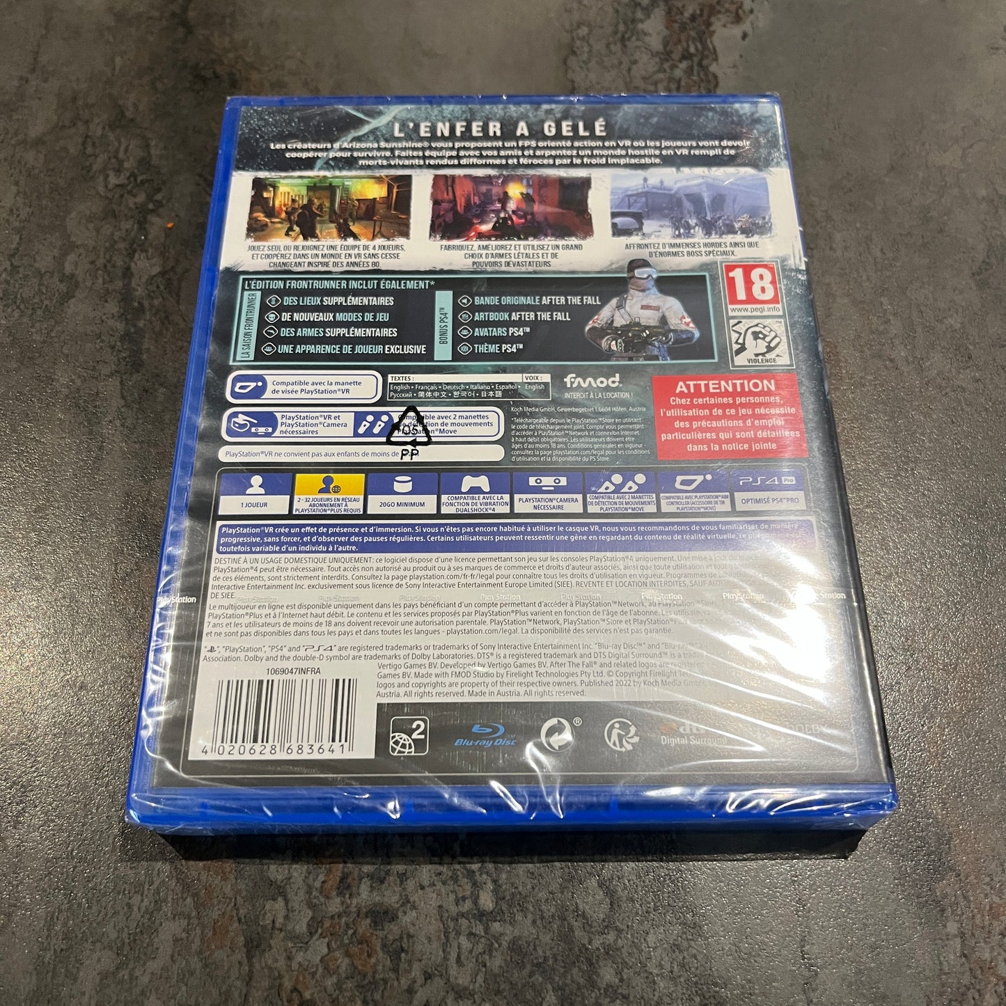 After the Fall Frontrunner Edition PS4 sous blister neuf