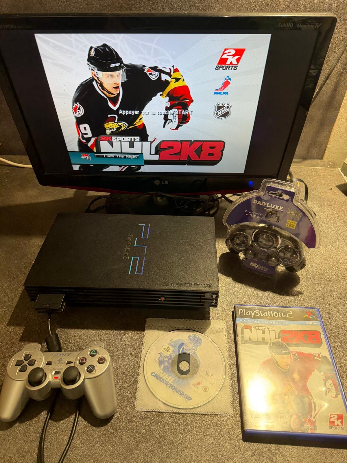 Console PlayStation 2 Fat + 2 manettes